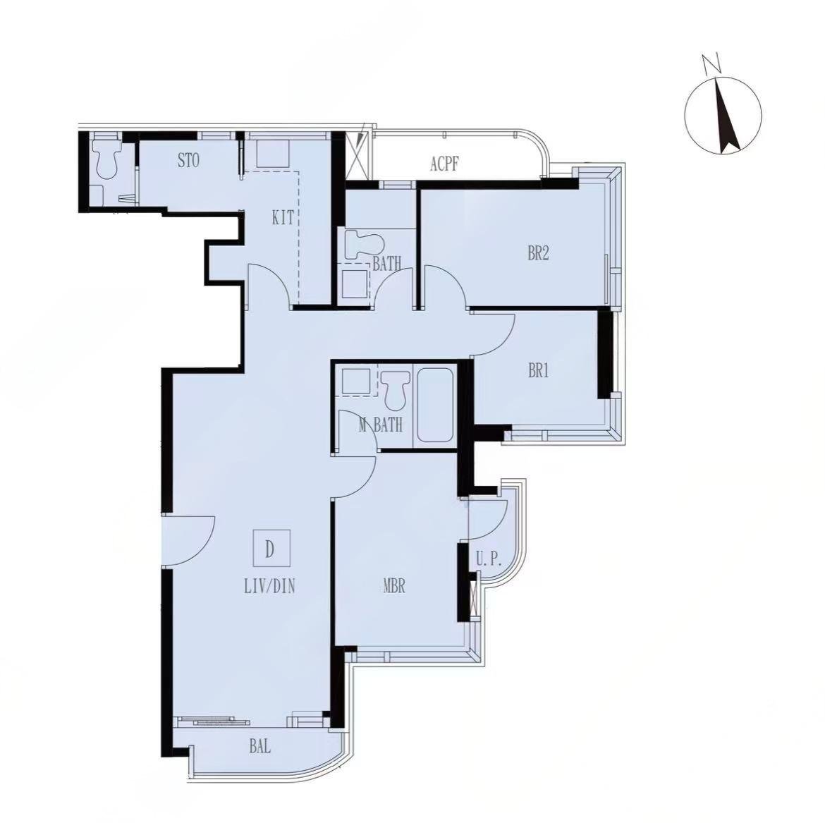 天璽・海 Cullinan Harbour 3房戶型 - 3600萬起